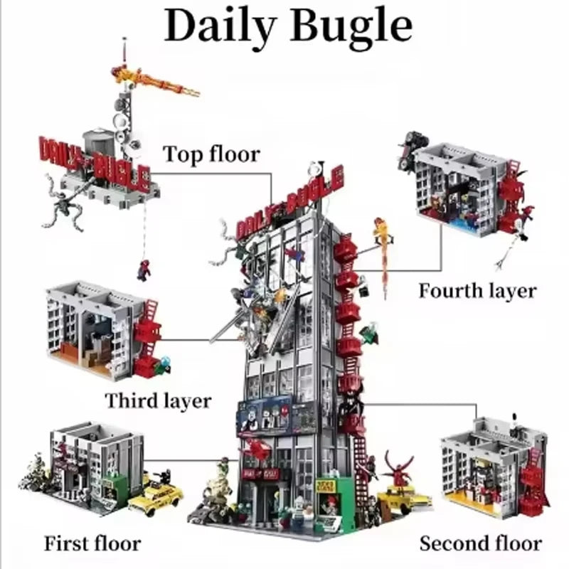 Daily classic building blocks of bugle building blocks creative bricks for children and adults birthday Christmas gifts for chil