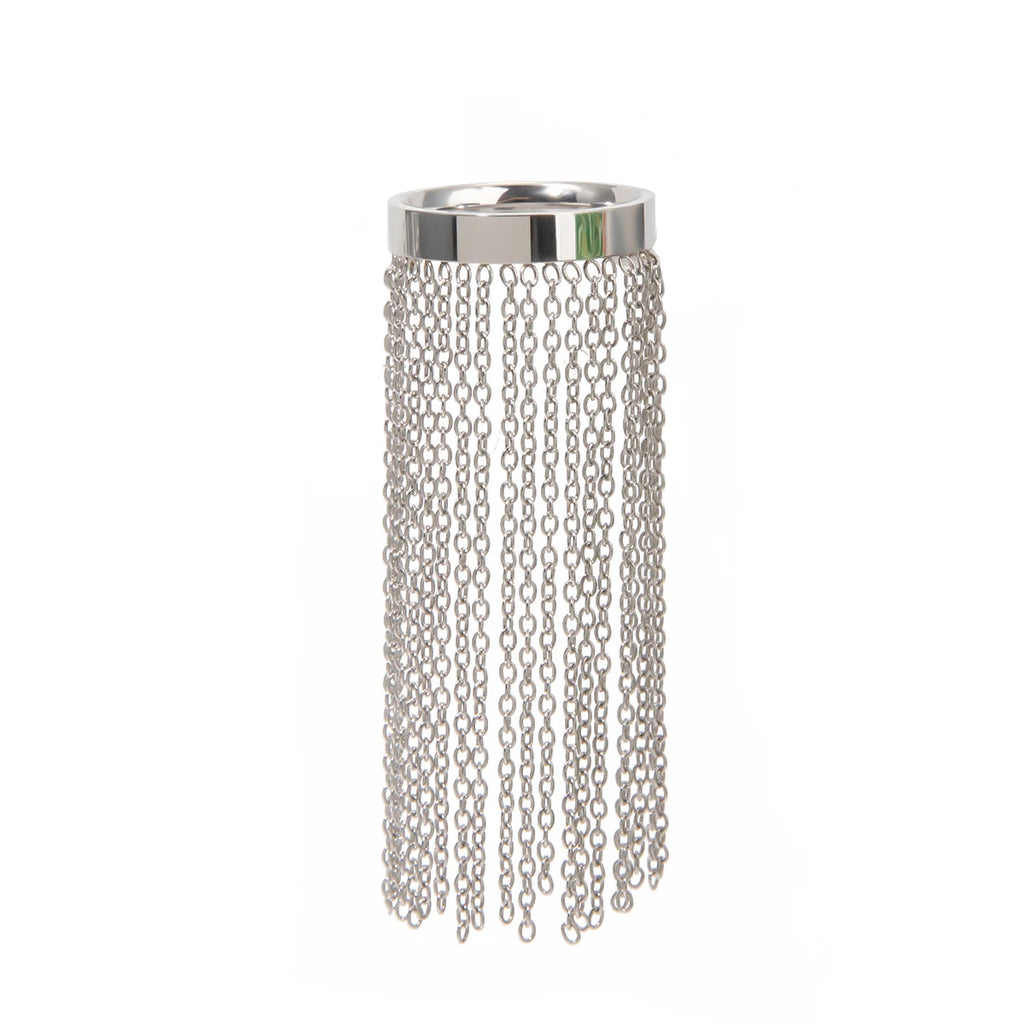 Acciaio Inossidabile La Catena Nappa Nuovo Design Colore Acciaio Metallico Anello Chiuso Gioielli Alla Moda Anello Aperto Dichiarazione Regalo Per Feste