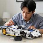Technical MOC 787B Endurance Racing Car 1:10 Car Model Kit,1797PCS Auto Building Blocks Brick Puzzle Toys Kids Gift