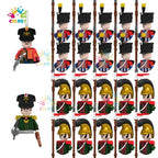 Kids Toys 22/10 Pcs Napoleonic Wars Military General Soldier Building Blocks Imperial Navy Figures Toys For Kids Birthday Gifts