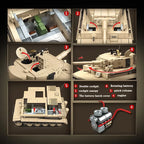 Military WW2 Tiger I Heavy Tank Building Blocks KV-2 Panther Tanks Army Weapons Soldiers Bricks Kids Toys Children Birthday Gift