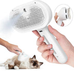 POPPER'S Pet Steam Spray Grooming Comb for Cats and Dogs – Hair Remover & Dematting Brush