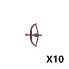 MOC Medieval Military Weapons Building Blocks Parts Castle Knights Soldier Sword Bow Crossbow Helmet Spear Model Bricks Boy Toys