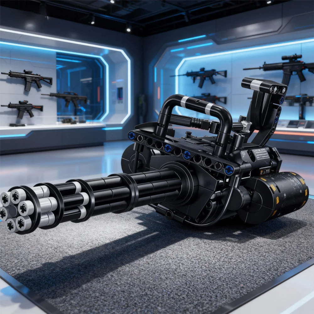 World War II Military Series 1206 Kar98k Rifle Model Assembly Block Set Toy Boy Children's Festival Gift