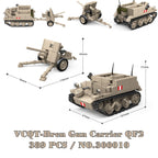Military Tanks Stuart SdKfz251 PanzerVI Sherman US Army Quan Guan WW2 Soldier Figure Model Building Block Brick kid Children Toy