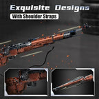 2025 neue 1206PCS 98K Stil Gebäude Block Gewehr Modell Kit DIY Montage Spielzeug Militär Sammeln Kreative Bau Jungen spielzeug