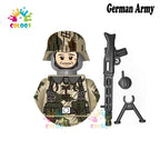 Kids Toys WW2 Soldiers Building Blocks Military Army Mini Action Figures Toys For Kids Christmas Gifts For Boys Birthday Gifts