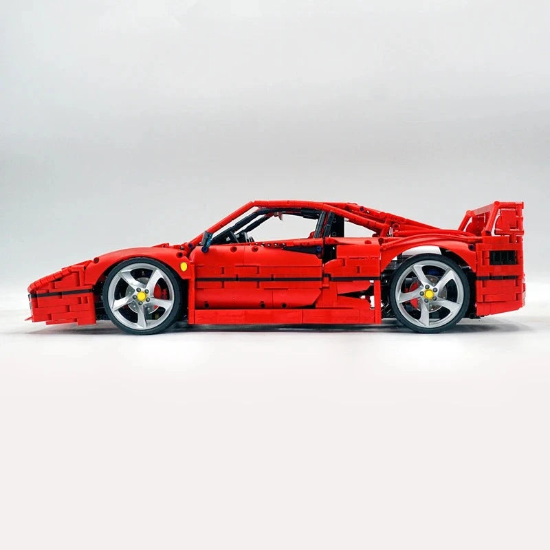4026PCS Technical LOX Edition F40  Assembly MOC 140629 Building Block Car Supercar Model Adult High Difficulty Racing Toys