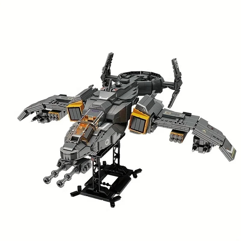 Warplane Building Set Space Fighter Building Block Toy, Plane Series Creative Building Set For Adults, Top STEM Toy