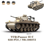 Military Tanks Stuart SdKfz251 PanzerVI Sherman US Army Quan Guan WW2 Soldier Figure Model Building Block Brick kid Children Toy