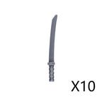 MOC Medieval Military Weapons Building Blocks Parts Castle Knights Soldier Sword Bow Crossbow Helmet Spear Model Bricks Boy Toys