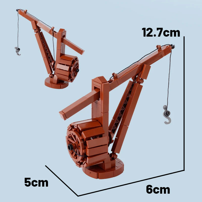 Medieval Military Tower Building Block Rome Knight Castle Siege Vehicle Hammer Boat Tent Flag Sword Weapons Bricks Toys Kid Gift