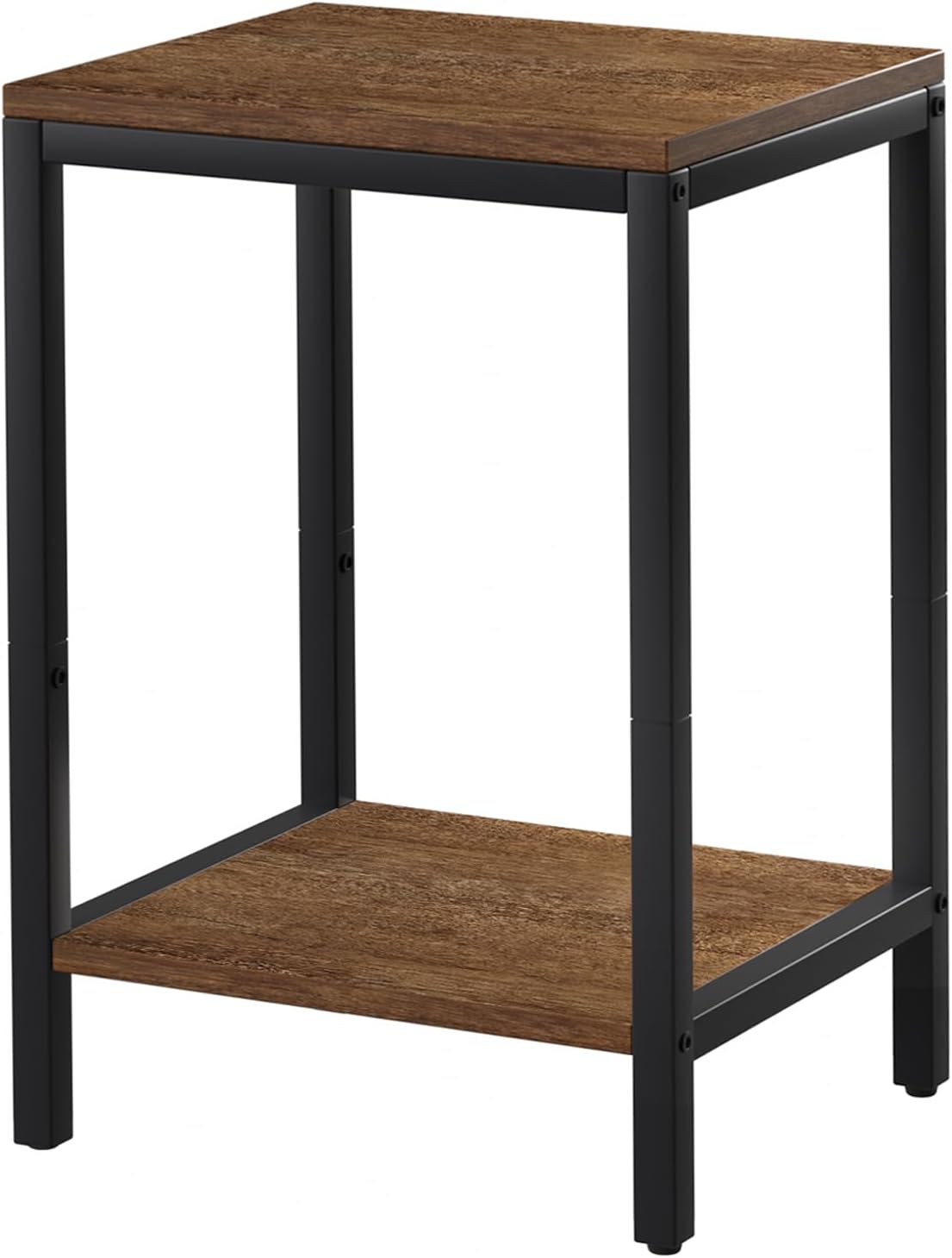 SAYGOER Black Coffee Table Simple Modern Rectangular Center Table Open Space Minimalist for Living Room Home Office Industrial Cocktail Tables, Easy Assembly, 39.37 x 19.69 x 17.72 - Grand Goldman