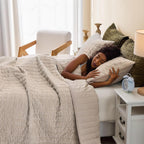 SHALALA Velvet Quilt King Size,Striped Bedding Set,Lightweight Velvet Comforter,Luxurious Cozy Bedspread and Coverlet with Soft Brushed Microfiber Back for All Season(King,Army Green) - Grand Goldman