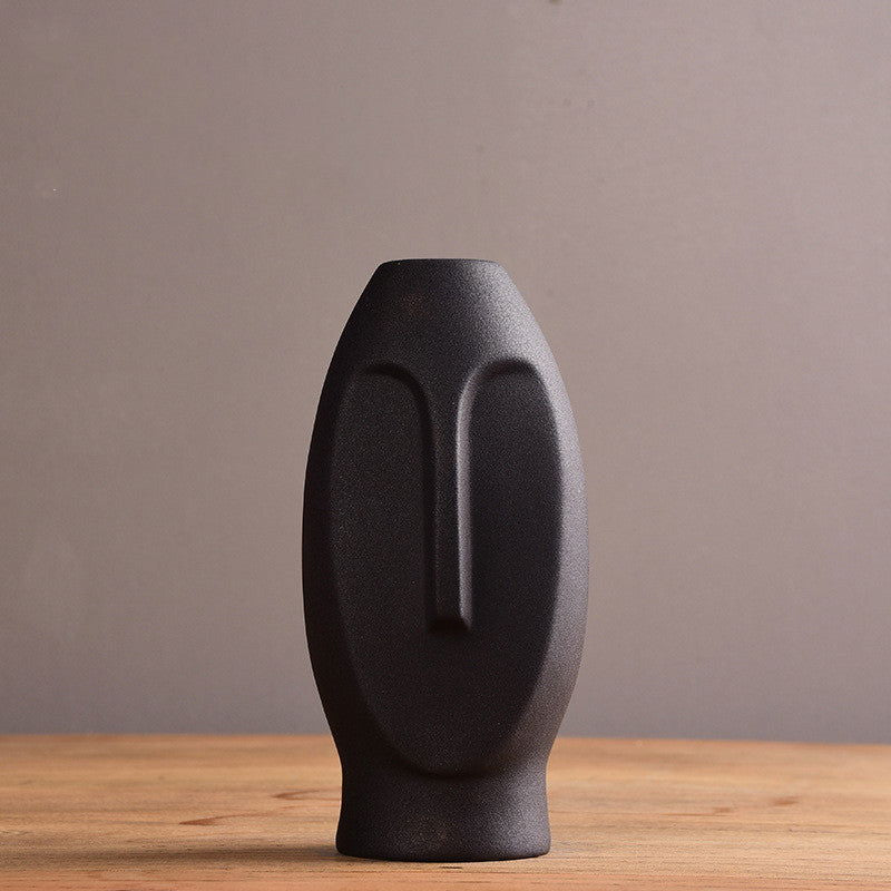 SOCIETY Modern Ceramic Vases for Room Living Room Decoration Handicraft Ornaments Flower Arrangement - Grand Goldman