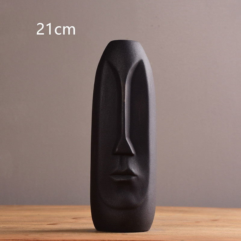 SOCIETY Modern Ceramic Vases for Room Living Room Decoration Handicraft Ornaments Flower Arrangement - Grand Goldman