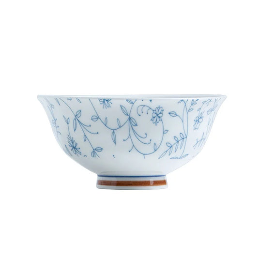 Jingdezhen Ceramic Tableware, Dish Set, Household Japanese Rice Bowl, Underglaze Color Tableware