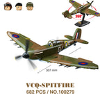 Military Tanks Stuart SdKfz251 PanzerVI Sherman US Army Quan Guan WW2 Soldier Figure Model Building Block Brick kid Children Toy