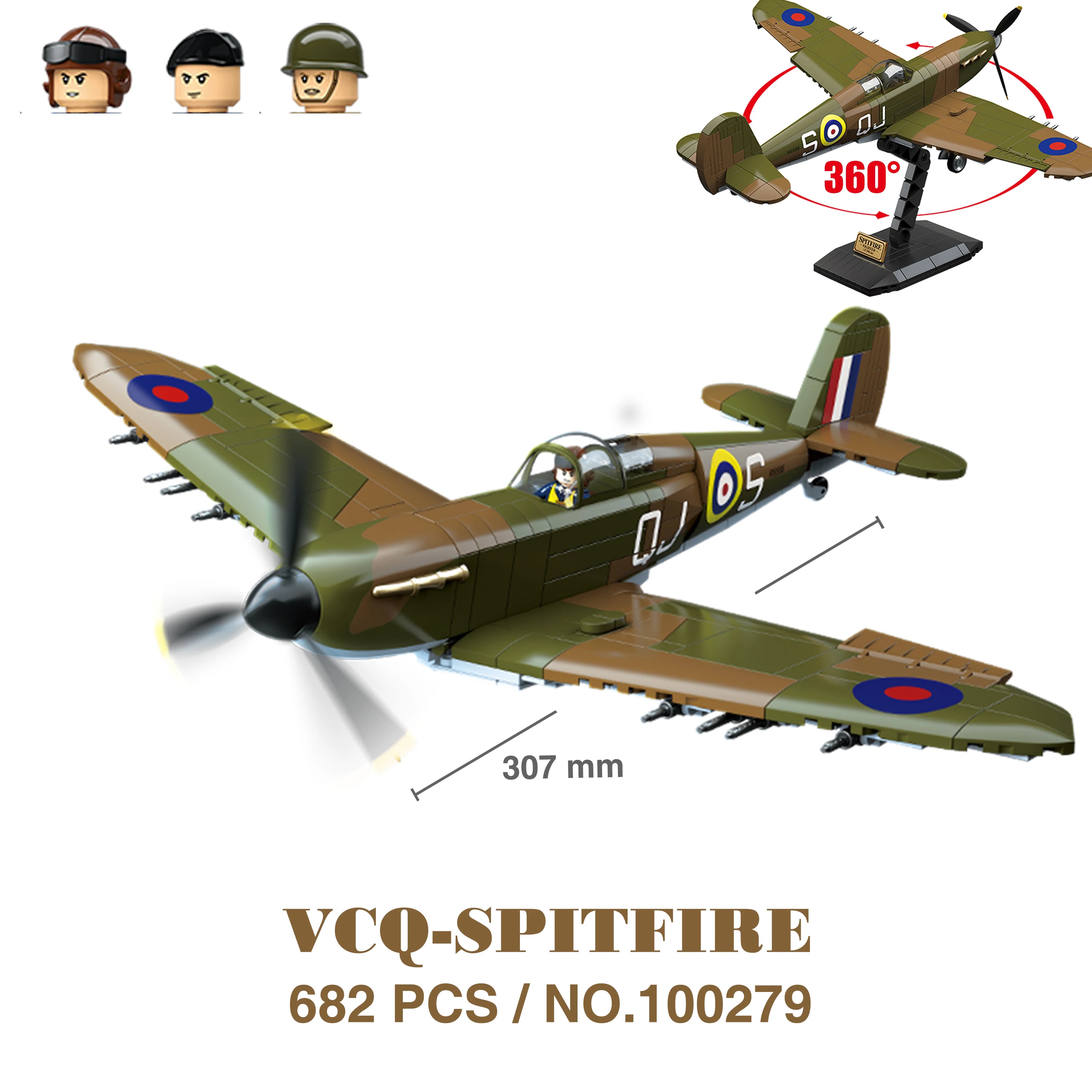 Military Tanks Stuart SdKfz251 PanzerVI Sherman US Army Quan Guan WW2 Soldier Figure Model Building Block Brick kid Children Toy