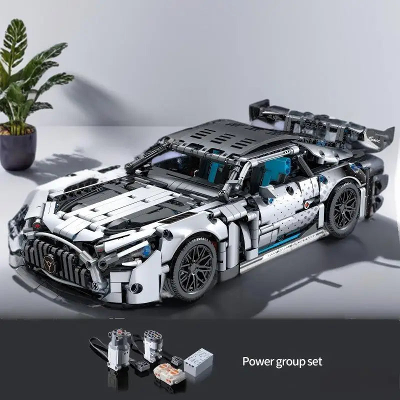 Masondi 1:14 Scale Racing Car Building Blocks Set - 1466PCS Model Kit for Boys & Adults Collectible Birthday Gift