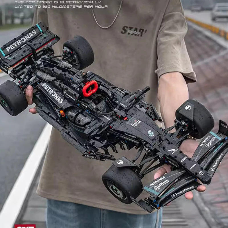 Technical F1 W14 E 42171 Race Car Performance 1642PCS  Building Blocks Sport Car Model Kits Vehicle Toy Gift