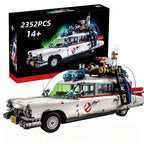 2025new Ghostbuster Ecto-1 Building Blocks Car Model Moc 10274 Display Bricks for Kids Adults Toys Halloween Christmas Gifts