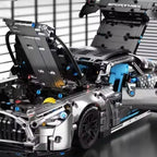 Masondi 1:14 Scale Racing Car Building Blocks Set - 1466PCS Model Kit for Boys & Adults Collectible Birthday Gift