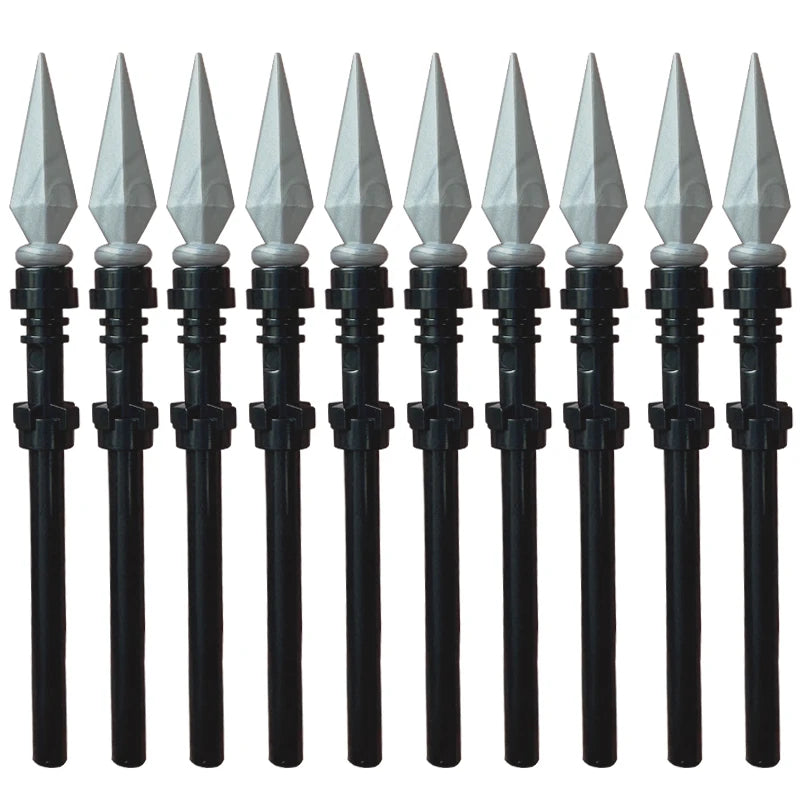 MOC Medieval Military Weapons Building Blocks Parts Castle Knights Soldier Sword Bow Crossbow Helmet Spear Model Bricks Boy Toys