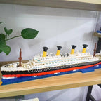 Titanic Micro Mini Brick Building Kit-3D Model Toys Set,Perfect Gift for Friends Who Love Historical Models  Unique Home Decor
