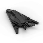 MOC Building Blocks Military Series F-117 Nighthawk Stealth Fighter Jet with Stand Aircraft Model Children's Assembly Toy