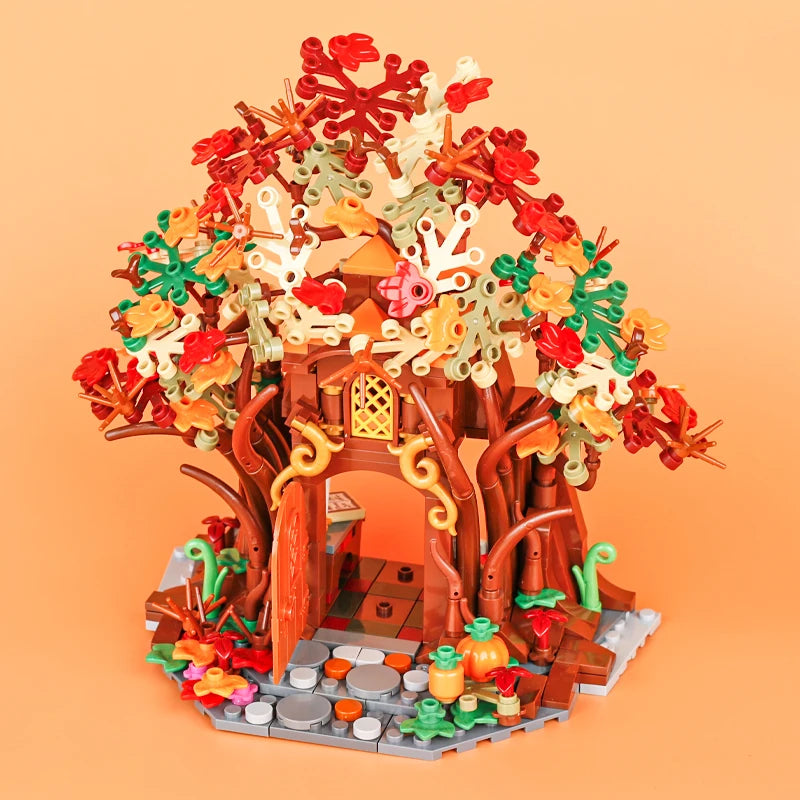 Medieval Military Tower Building Block Rome Knight Castle Siege Vehicle Hammer Boat Tent Flag Sword Weapons Bricks Toys Kid Gift