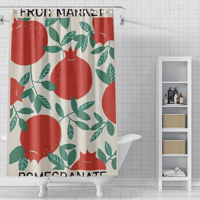 پرده دوش خانگی برای حمام پارچه ضدآب سبک حیوانات طبیعی پرده‌های حمام پرده دوش مدرن ۱۸۰x۲۰۰ ۲۴۰x۲۰۰