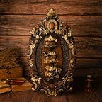 Sacred Heart Wood Carving Wall Hanging Crafts Ornaments - Grand Goldman