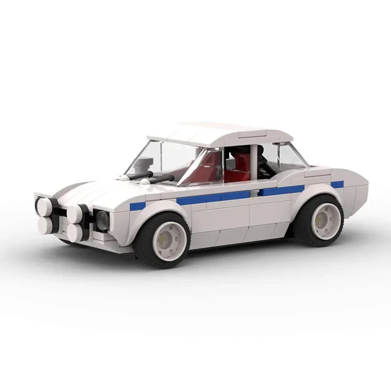 MOC MK1 Escort Building Blocks Super Sports Vehicle Cars Bricks Set DIY Model Assembly Toys For Kids Boy Gift
