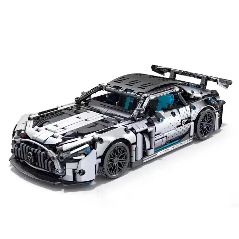 Masondi 1:14 Scale Racing Car Building Blocks Set - 1466PCS Model Kit for Boys & Adults Collectible Birthday Gift