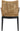Safavieh Home Gianni Rattan Tropical Woven Arm Chair, Brown/Black - Grand Goldman