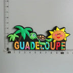 Sanandres isla Columbia Cancun Mexico Guadeloupe Martinique world travel PVC Fridge Magnet souvenir San Francisco soft Magnets - Grand Goldman