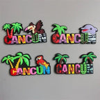 Sanandres isla Columbia Cancun Mexico Guadeloupe Martinique world travel PVC Fridge Magnet souvenir San Francisco soft Magnets - Grand Goldman