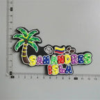Sanandres isla Columbia Cancun Mexico Guadeloupe Martinique world travel PVC Fridge Magnet souvenir San Francisco soft Magnets - Grand Goldman