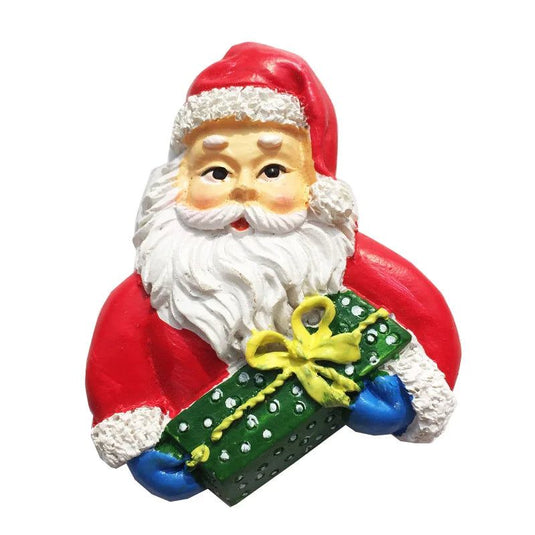 Santa Claus Fridge Magnets Christmas Gift Souvenir Resin Crafts Magnet Refrigerator Stickers Gifts for Kids  Home Decoration - Grand Goldman