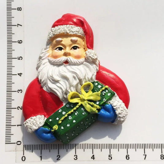 Santa Claus Fridge Magnets Christmas Gift Souvenir Resin Crafts Magnet Refrigerator Stickers Gifts for Kids  Home Decoration - Grand Goldman