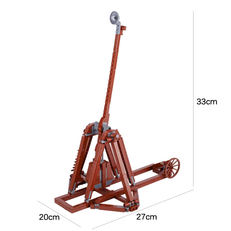 Medieval Military Tower Building Block Rome Knight Castle Siege Vehicle Hammer Boat Tent Flag Sword Weapons Bricks Toys Kid Gift