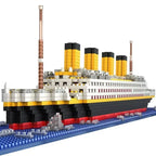 Titanic Cruise Ship Model Boat Model DIY Assemble Building Blocks Classical Brick Educational Kids Toys Children Movie