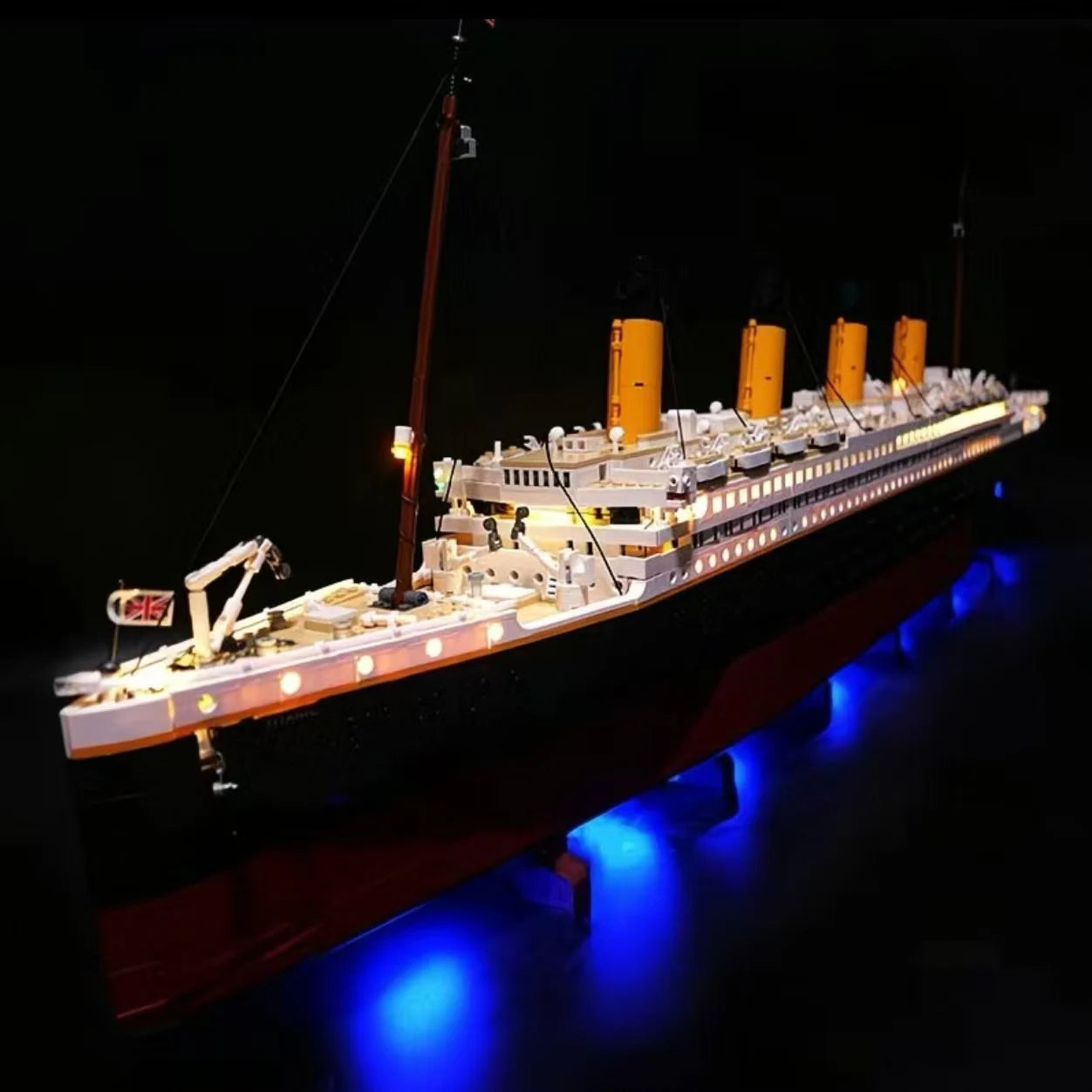 Compatible 10294 Titanic Building Blocks MOC Display Model Bricks Cruise Boat Steamship Aldult Toy Christmas Gifts 9090pcs