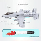 961PCS WW2 A10 Warthog Plane Fighter Jet Building Blocks Set Air Force Airplane Model Kits Bricks Toy Gifts for Teens and Adults