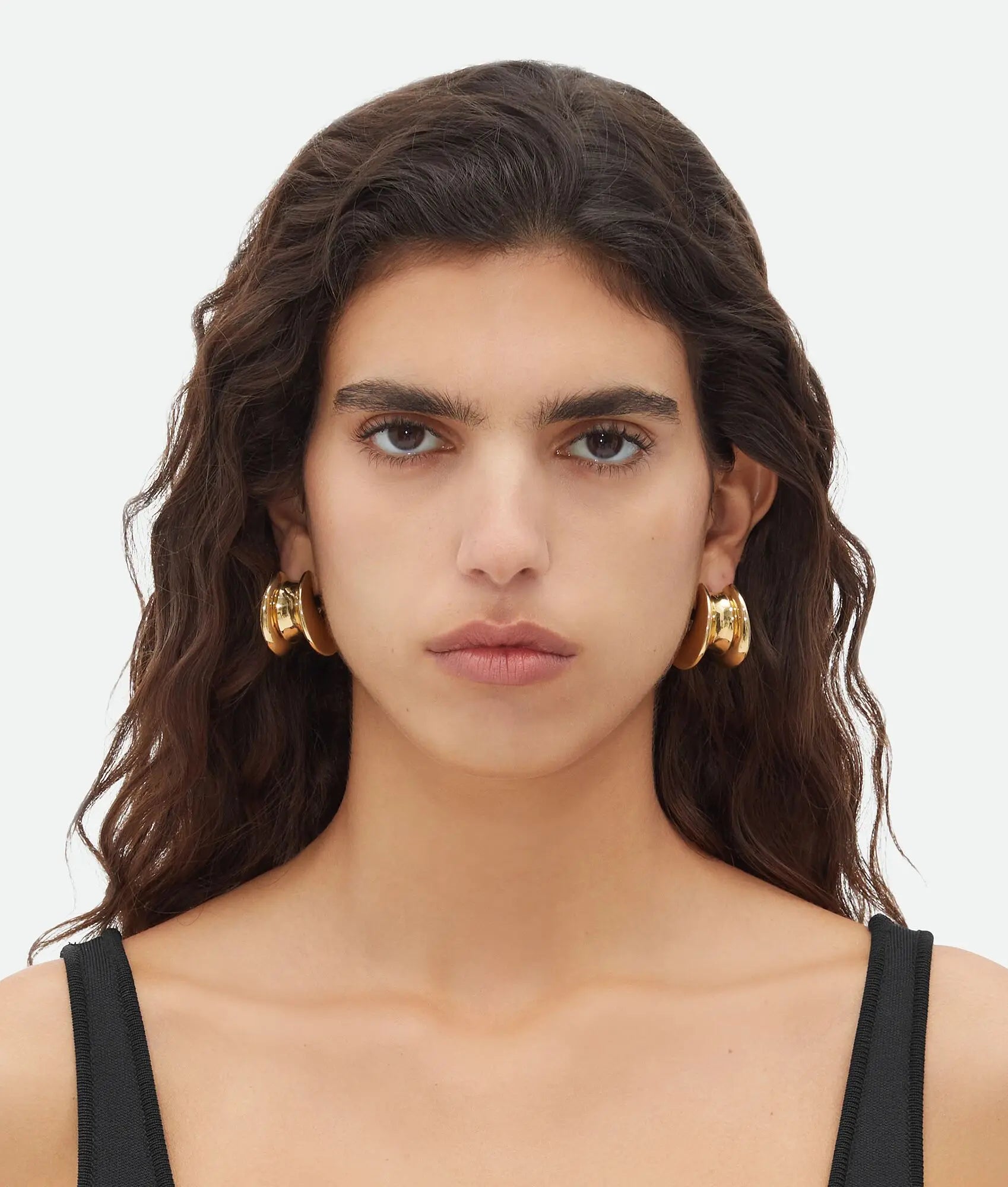 18k vergoldete, zarte Ohrringe aus Edelstahl mit eingekerbtem Spiralmuster, leicht, gemütlich, rostfrei, Bijoux Femme Gala Geschenk