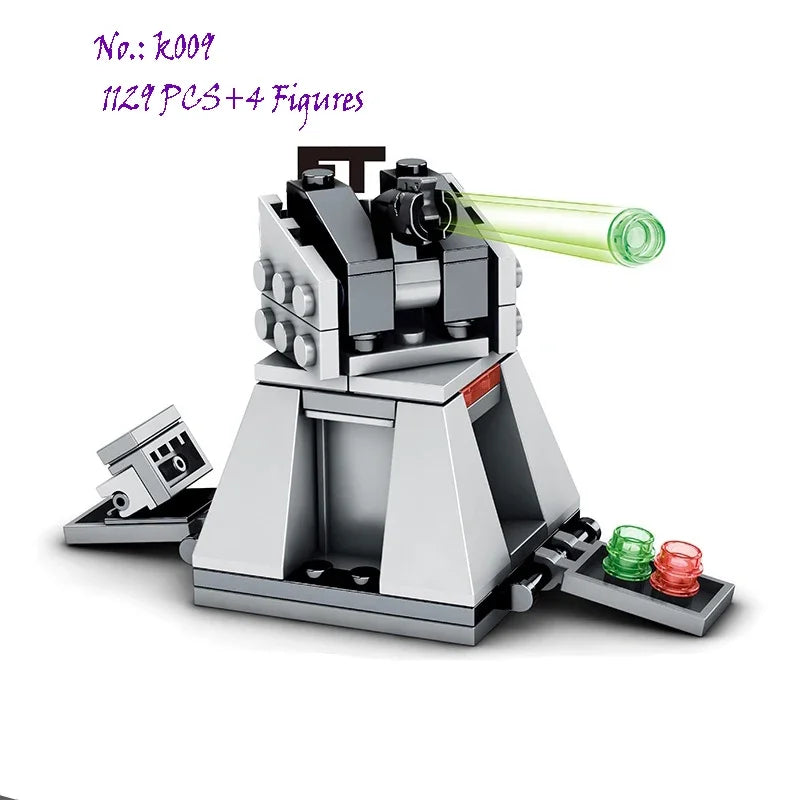 MOC X Fighter Building Blocks Kit Bricks Classic Creative Assembling Educational Kids Toys Boys For Children Gift