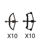 MOC Medieval Military Weapons Building Blocks Parts Castle Knights Soldier Sword Bow Crossbow Helmet Spear Model Bricks Boy Toys