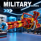 World War II Military Series 1206 Kar98k Rifle Model Assembly Block Set Toy Boy Children's Festival Gift