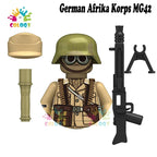 Kids Toys WW2 Soldiers Building Blocks Military Army Mini Action Figures Toys For Kids Christmas Gifts For Boys Birthday Gifts